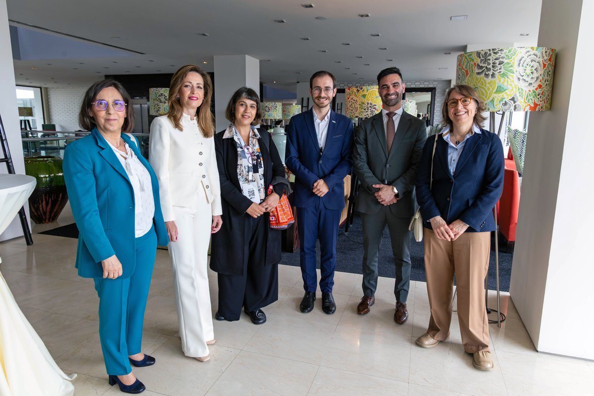 Educacao_PT's tweet photo. A Secretária de Estado do Ensino Superior, Cláudia Sarrico, interveio na sessão de abertura do 91st Board Meeting da European Students’ Union (BM91) e visitou a Universidade dos Açores para aprofundar o conhecimento sobre a realidade da instituição. https://t.co/8Ln2UdDzVm