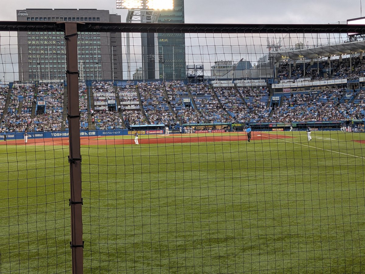 springstar_1970's tweet photo. 今日はここから
着いたらカナリオホームラン⚾️
がんばれ、武内! https://t.co/u7m2nTd7WM