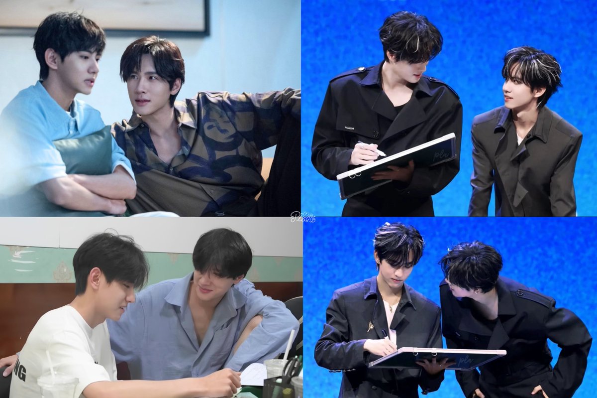 violetsun901's tweet photo. จบละ สรุป นี่ชิปคู่จริงอยู่เหรอ! ในซีรีส์ก็เข้าใจว่าบท แต่ชีวิตจริงนี่คิดจริงสินะ 🤭

#ZhanCheng 💖💚🦊🐰
#ZhanXuan #LiuXuancheng https://t.co/UkrPJQONyC