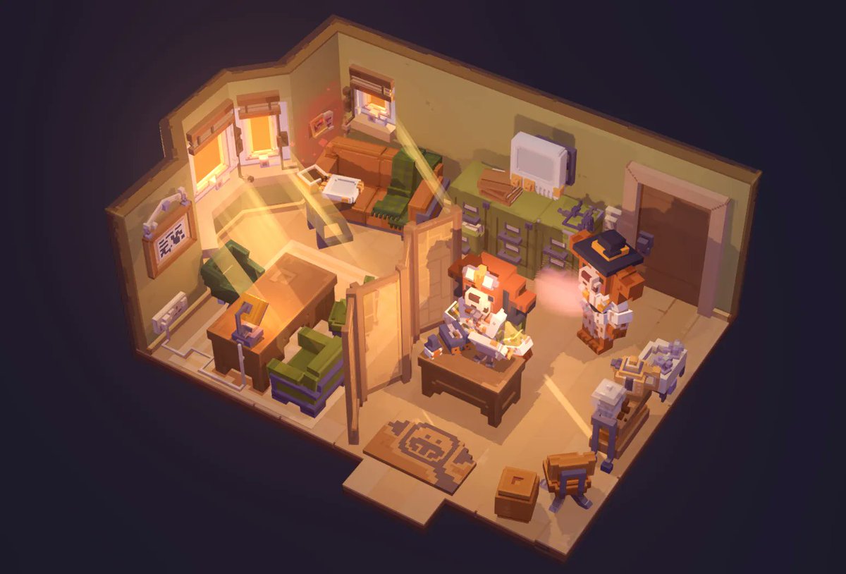 Voxels's tweet photo. I'm looking for work!  
- Characters 
- Environments 
- Animations  

Whatever your voxel needs, I can do it 💪 I've worked on Teardown, Vampire Crawlers Moonglow Bay, and many more!  

Feel free to DM me and check out my site
https://t.co/s6CNJWKGuq https://t.co/6Zd5tOgj4r