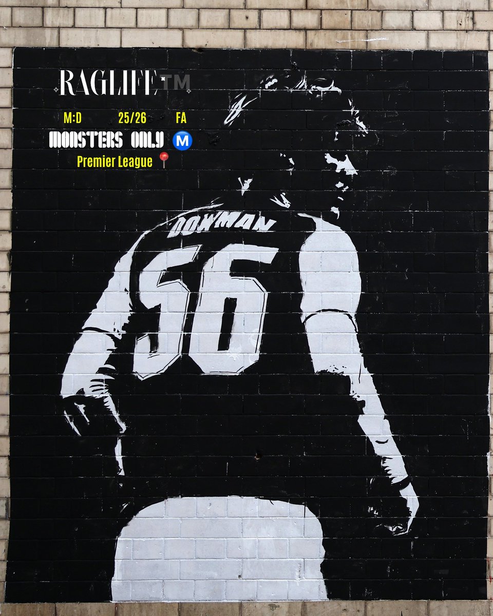 raqlife's tweet photo. Raglife™️ 🏴󠁧󠁢󠁥󠁮󠁧󠁿 MONSTERS ONLY Ⓜ️ @premierleague #MaxDowman 🎖️ https://t.co/EtETt58uWh