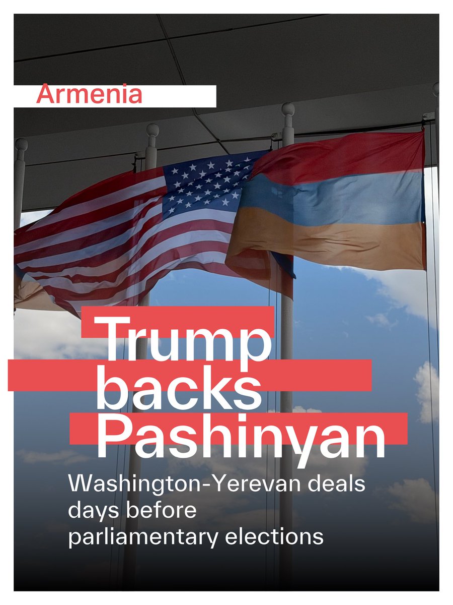 ciaoferrara's tweet photo. #Rubio in #Armenia 12 days before elections.

#pashinyan #trump #yerevan #geopolitics #giacomoferrara https://t.co/cQgIe5jO5s