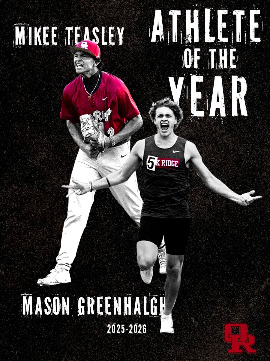 AthleticsOrhs's tweet photo. Here’s  a theme for the ORHS Male Athletes of the Year: 2. 

Mikee was named AAAA Mr. Baseball for the 2nd year in a row. He went 11-0 this season with 145 K’s, 1.177 ERA, &amp; .414 BA. 
 
Mason won the TSSAA AAA 800m for the 2nd time, running a smoking 1:52.51 at Tom Black Track.🤘 https://t.co/XqHnBm55SW