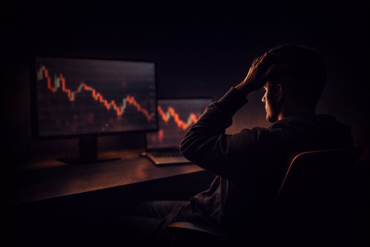copyme_trade's tweet photo. There are 4 types of losing traders.
Which one are you?

1/ The Overthinker
Perfect analysis. Misses every entry.
Watches the trade run without them.

2/ The Revenge Trader
One bad trade. Now gambling to recover.
Turns a small loss into an account wipeout.

👇🏾👇🏾 https://t.co/pW5149bwVF