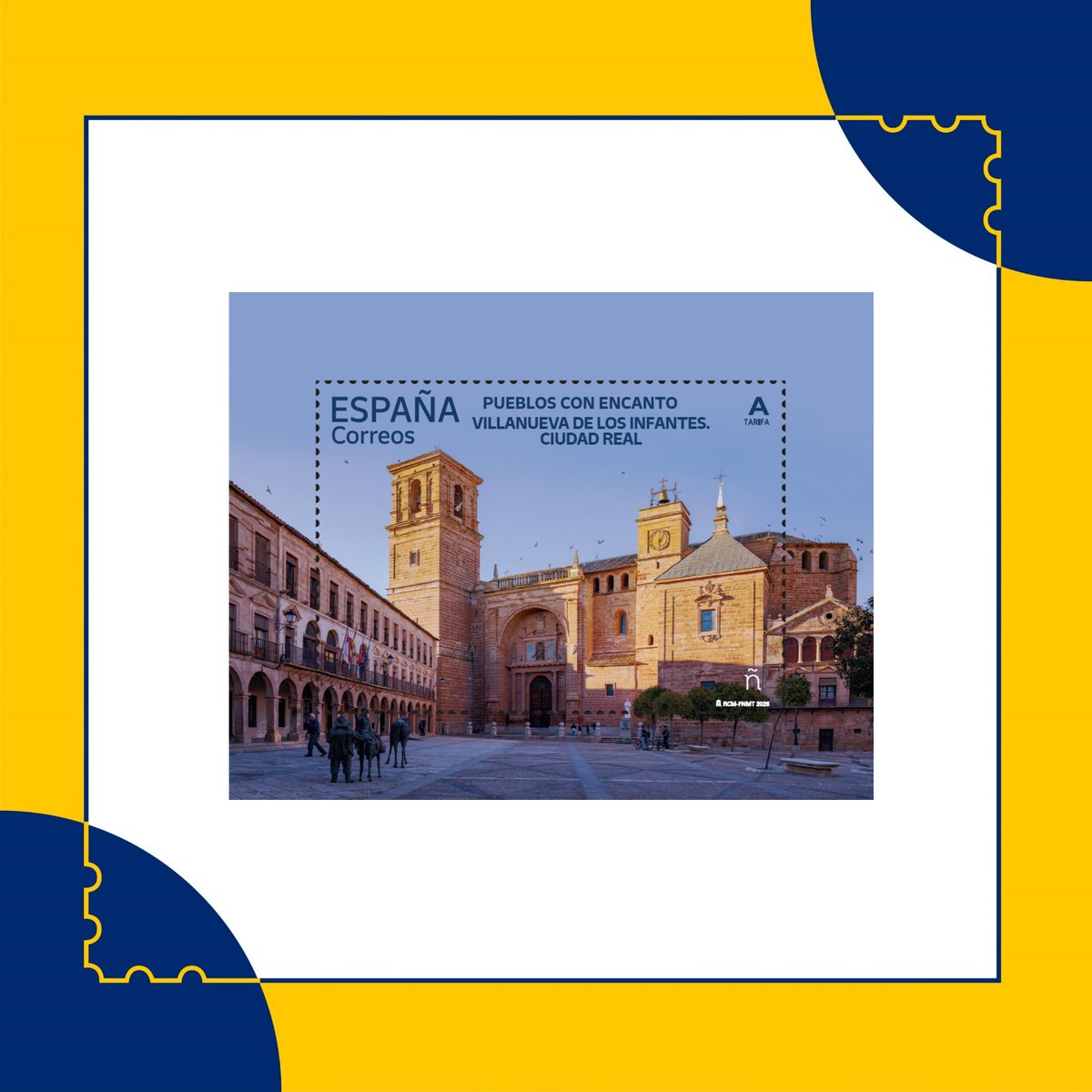 Correos's tweet photo. Emitimos la serie filatélica “Pueblos con Encanto” para dar a conocer algunas de las localidades más singulares de nuestro país:
📍 Villanueva de los Infantes (Ciudad Real).
📍 Puebla de Sanabria (Zamora).
📍 Alcúdia (Islas Baleares).
📍 Zahara de los Atunes (Cádiz).
Consíguela en https://t.co/EgdtjhGh04 y en nuestras principales oficinas.