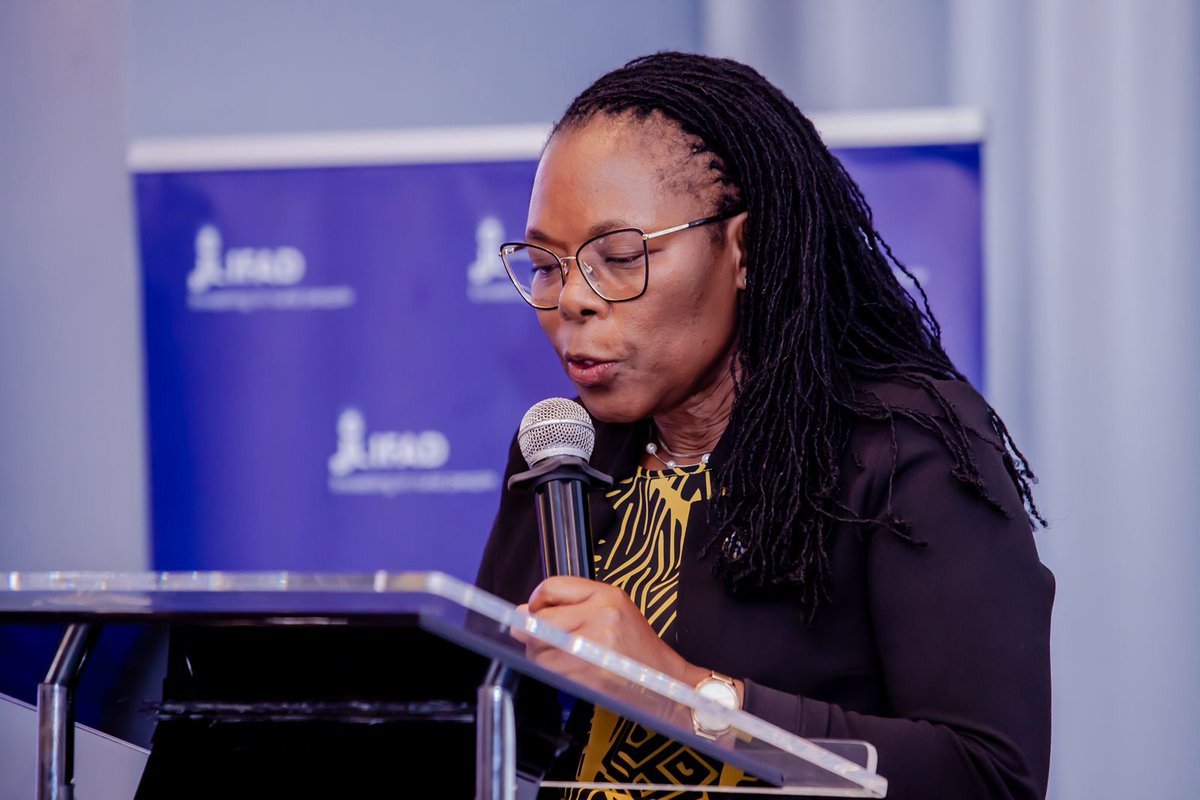 FAOKenya's tweet photo. 📍#Happeningnow 

@ZimudziFarayi joined @IFADEastAfrica &amp; @WFP_Kenya during launch of Food Systems Analysis under #GreenFinancing for #YouthEmployment report.

🎤✅Invest in youth &amp; green enterprises 
✅ Strengthen systems &amp; coordination
#FoodSystems #GreenFinancing https://t.co/qhIt6GlpyL