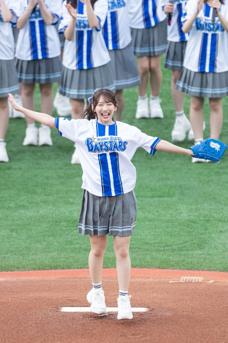 笑顔が素敵でした ⚾️ #藤嶌果歩 さん（#日向坂46） 🗓️ 2026.05.28