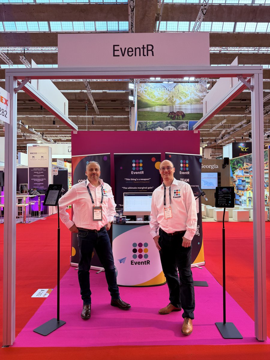 OfficialEventr's tweet photo. IMEX Frankfurt 2026 was a hit! Huge thanks to everyone that showed up at the stand, the energy was palpable. 

Surely enough, we'll see you again soon...thank you @IMEX_Group! https://t.co/JXjTr4qw1j
