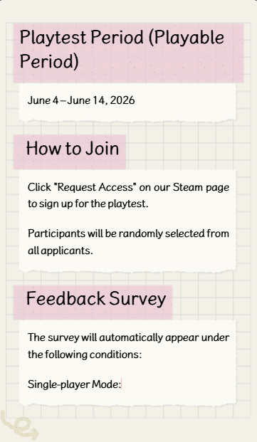 BobaCafeSim0's tweet photo. Sign-ups are now open for the final closed playtest of Boba Cafe Simulator before launch!
#steamgames #indiedev #gamedev #indiegame #simulation #BobaCafeSimulator #miketea #boba #simulator https://t.co/LbyMOwGeYm