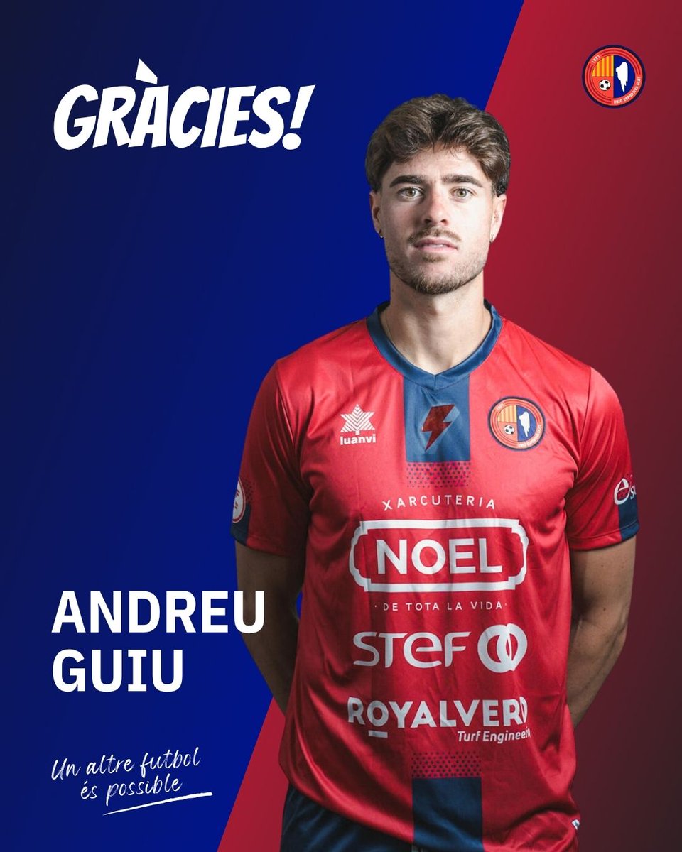UEO1921's tweet photo. 𝙊𝙁𝙄𝘾𝙄𝘼𝙇❗

❌ Andreu Guiu tanca el seu camí a la #UEOlot. 

🤕 L'extrem reusenc, molt afectat per les lesions, no ha pogut tenir continuïtat. Ànims i sort en el que vingui, @AndreuGuiu!

ℹ️ https://t.co/Qxw9u6S1sI

#UnAltreFutbolÉsPossible #2RFEF3 https://t.co/yLAlcduXI5