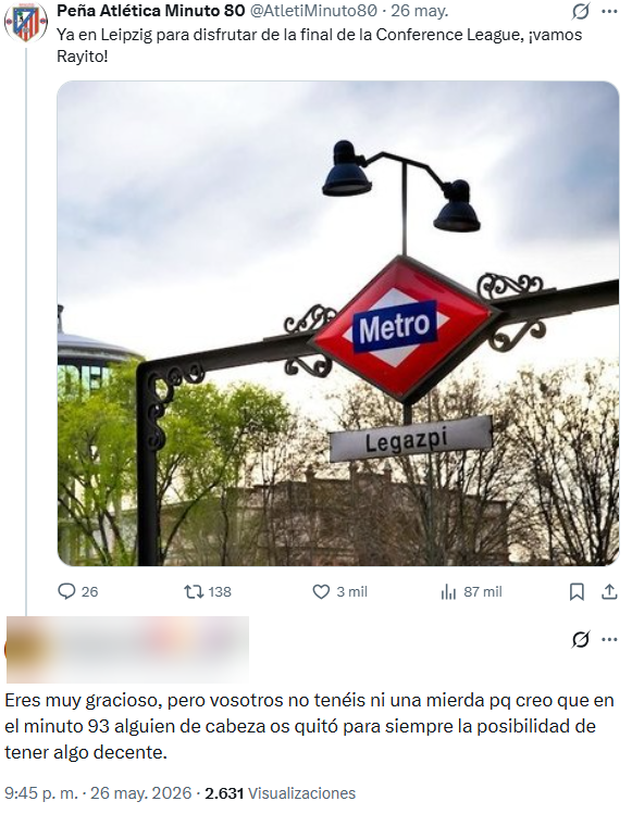Peña Atlética Minuto 80 tweet media