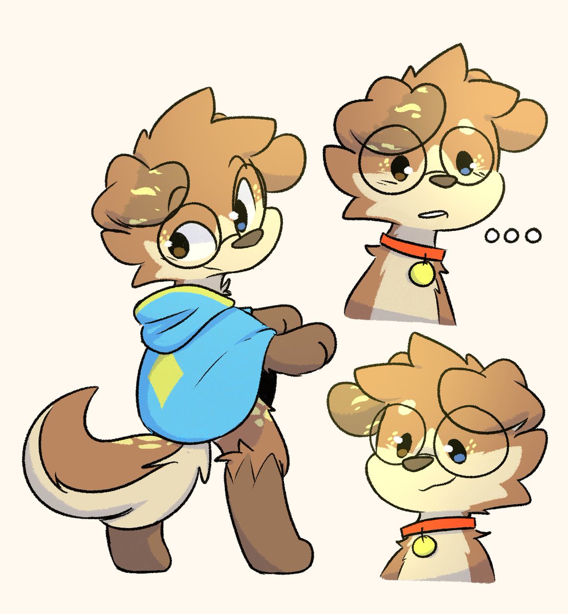 InformalScout's tweet photo. Nerdy Dog https://t.co/zFqR9QwA0A