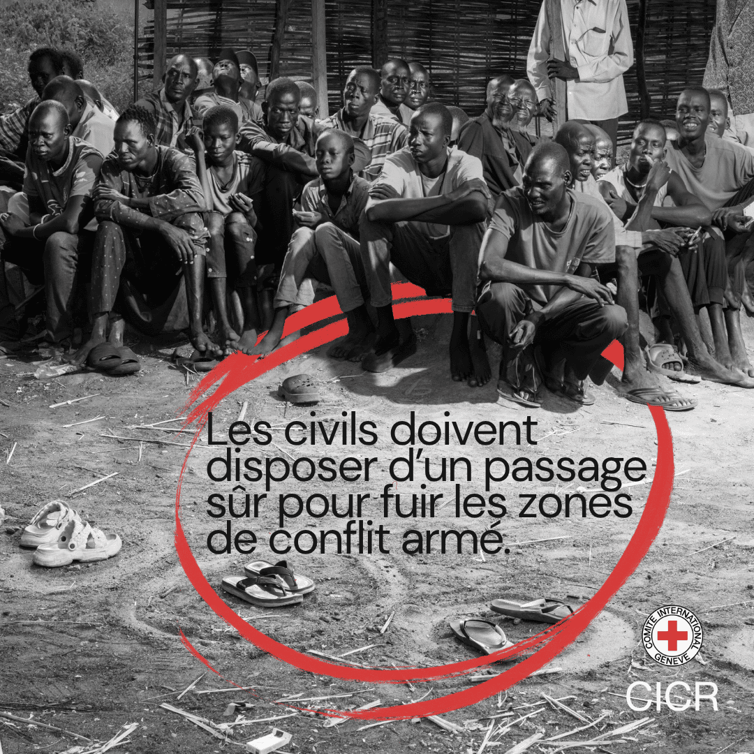CICR_fr's tweet photo. Il s’agit de survivre et d’être en sécurité. Personne ne devrait être piégé dans une zone de conflit armé.

Même lorsqu'il est possible de partir, les civils qui choisissent de rester ou ne peuvent pas partir restent protégés par le DIH et doivent avoir accès à l’aide humanitaire https://t.co/YQjxTdC3vD