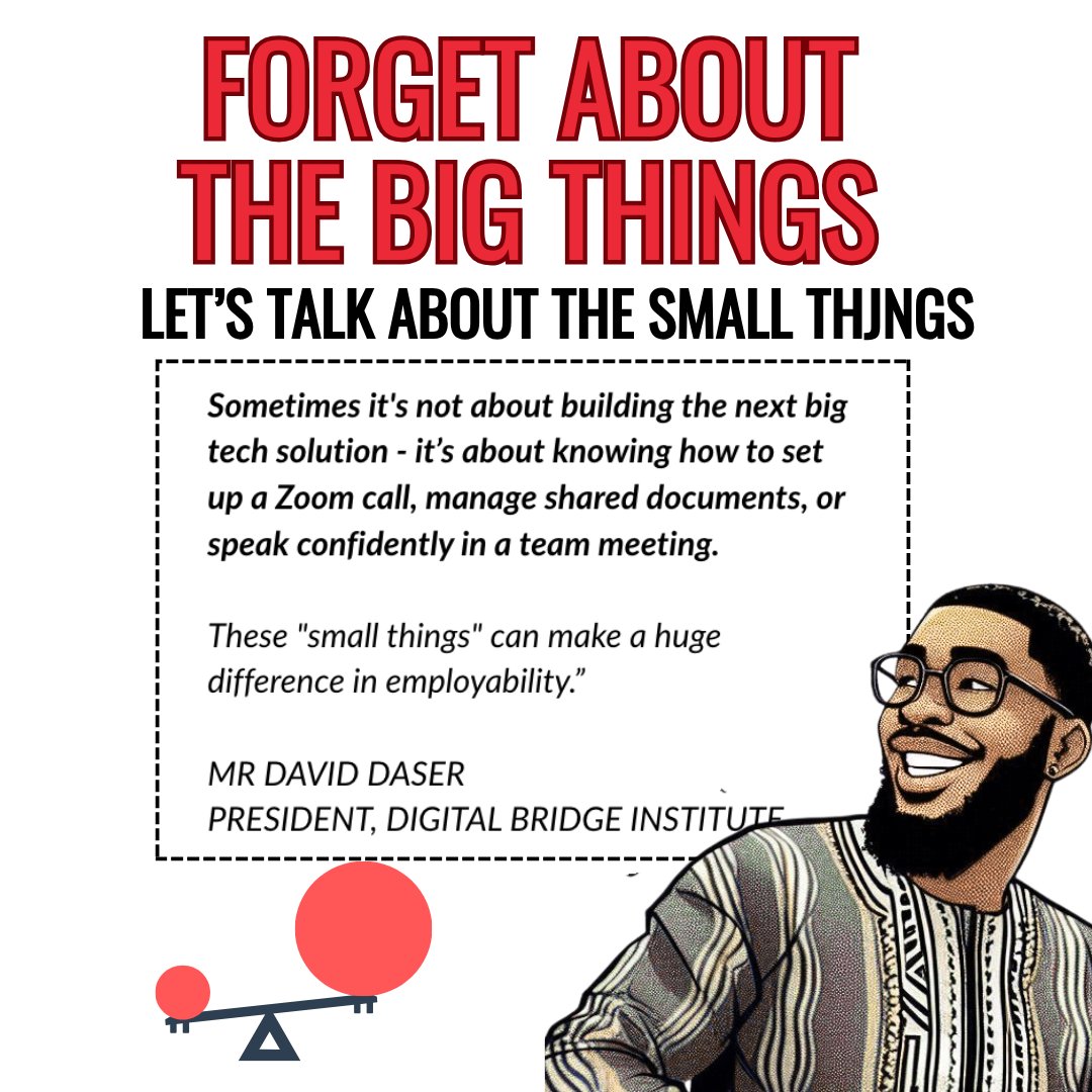 accountinghub_'s tweet photo. LETS TALK ABOUT THE SMALL THINGS

Everybody wants to learn the “big” skills - Coding. AI. Cybersecurity. Data Science.

But many people are still unemployed because they ignored the small things.

The ability to create a proper spreadsheet.
The ability to organise inventory.
The ability to join a Zoom meeting confidently.
The ability to use Google Docs with a team.
The ability to write reports.
The ability to manage records properly.

These “small” workplace skills are feeding people every single day.

For many people, that small skill becomes:
A first job.
A side hustle.
A promotion.
A business breakthrough.
A stepping stone into bigger opportunities.

At Data Entry Academy, we believe speed to self reliance sometimes starts with simple workplace skills that businesses actually need.

You do not always need to disappear for 6 months to learn one heavy tech skill before your life can change.

Sometimes your next opportunity is hiding inside the simple things people overlook.

And when you master those small things consistently, they stop being small.

Now it’s time to enroll in Data-Entry Academy Batch 21. Classes start on 01Aug2026.

43,000 Naira
Accountinghub academy
Access Bank
0805957282 is the account number
Email ahubacademy@gmail.com for enrollment after payment

See you in the Academy.

#dataentryacademy
#workplaceskills