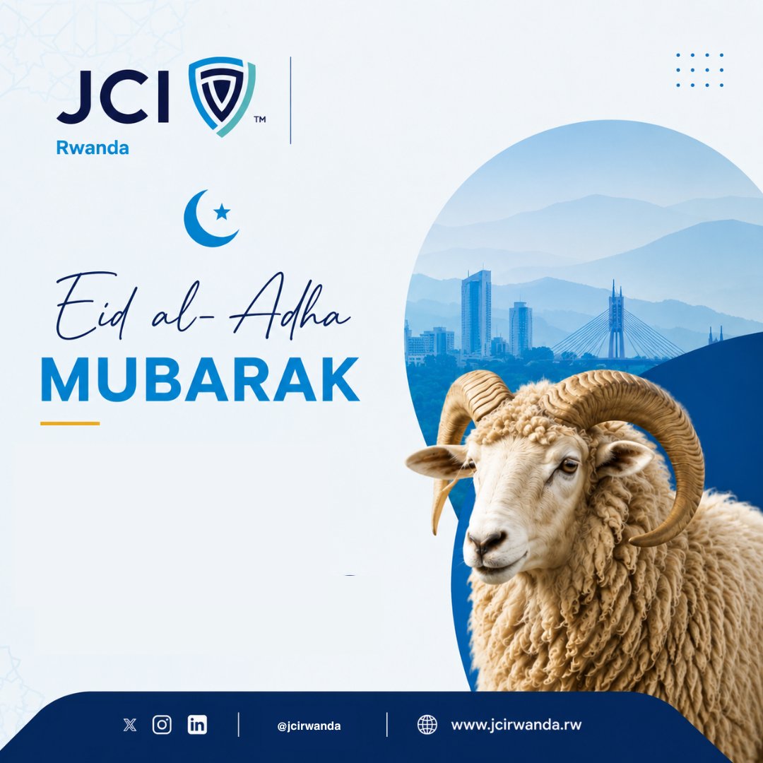 jcirwanda's tweet photo. 🌙 Eid al-Adha Mubarak from Python Rwanda Community!

May this blessed occasion bring peace, unity, compassion, and prosperity to you and your loved ones. May the values of sacrifice, generosity, and togetherness continue to inspire us all. 🤍

#EidAlAdha #EidMubarak https://t.co/fkl0jJJPam