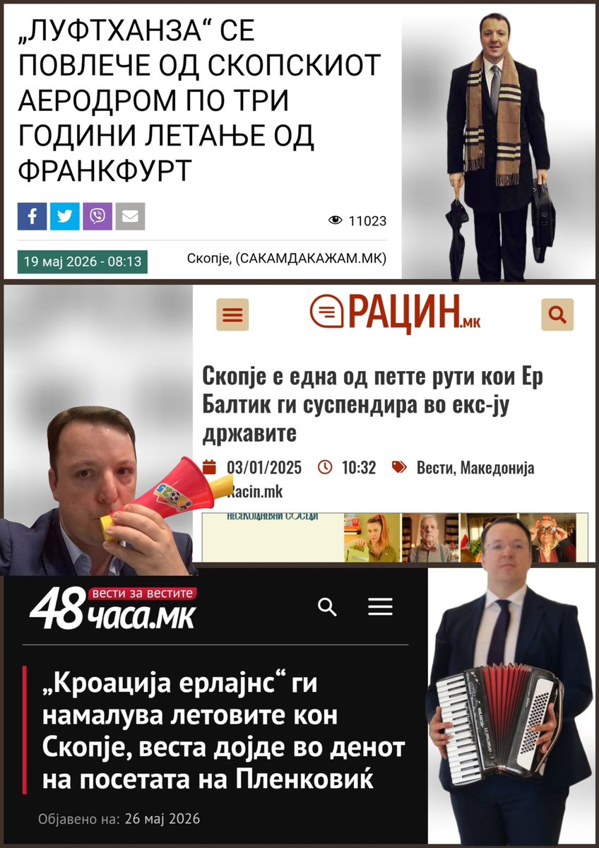 RoAcX87v2's tweet photo. Успесите на најкорумпираниот министер во историјата на Македонија! https://t.co/mosdzl9Oz0