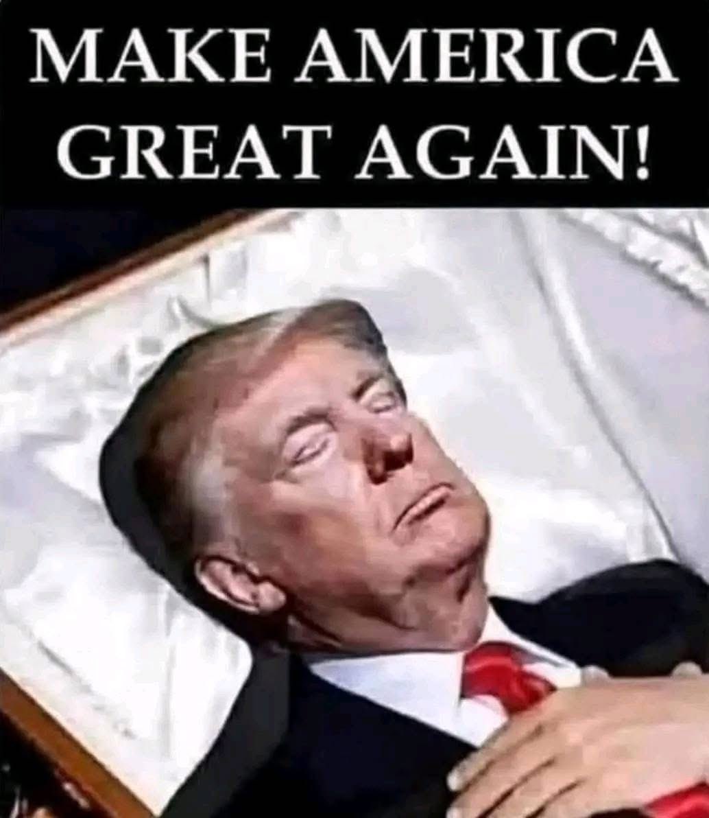 JusticeJunction's tweet photo. @Acyn STFU Miller….the man child is a decomposing slab of rot that can barely stay awake for 10 minutes.  It will all be over soon and we will never have to speak of him again….except in disgust. https://t.co/9PENAfzWDP