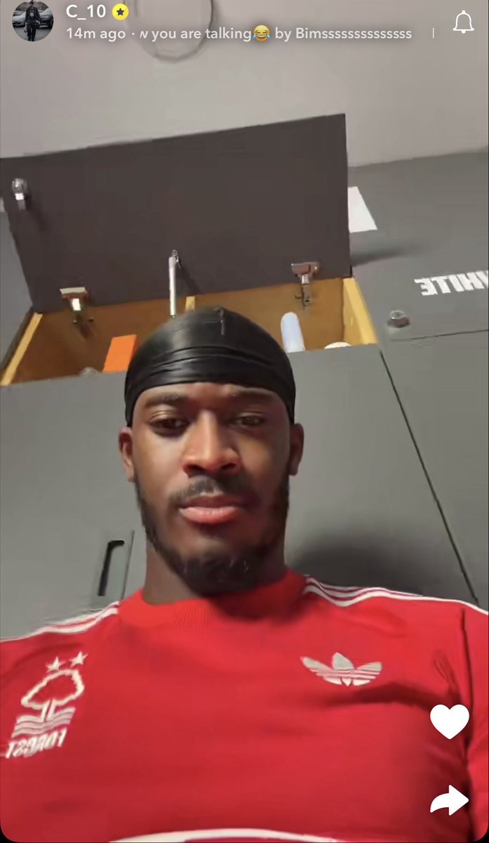 Callum_shaw's tweet photo. Do we think Hudson Odoi might have had an oops moment with that Snapchat? 😂 #nffc https://t.co/LBregZNnfm