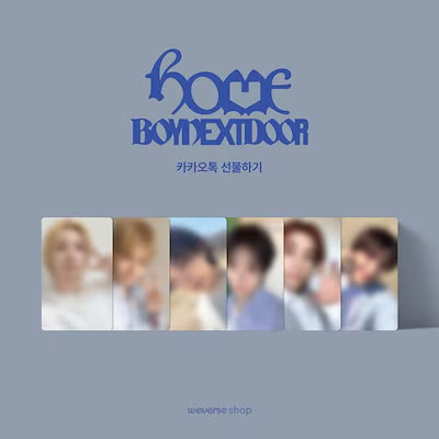✧ BOYNEXTDOOR HOME X KAKAO GIFT 予約販売特典トレカフォトカード