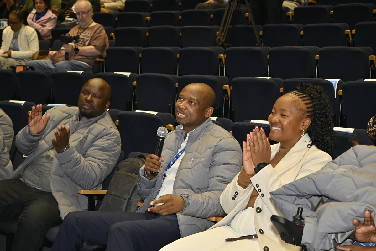 CPUT's tweet photo. The University of KwaZulu-Natal brought innovation and community-centred research to the forefront at the MICT SETA 4IR Research Chair Symposium and Expo. Representing the institution, Professor Tom Walingo highlighted the role of ICT in driving solutions across sectors including education, language, mining, agriculture, and management systems. With multiple projects focused on community upliftment and student development, the institution is creating spaces where young innovators can grow and transform ideas into impact. Walingo emphasised that South Africa holds remarkable innovation potential, adding that building trust and showcasing local excellence are key to seeing these solutions adopted globally. #MICTSETA #4IR #Innovation #WeAreCPUT #FutureReady #Technology