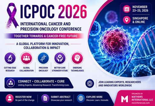 CancerWorldConf's tweet photo. 🎗️Don’t Miss Your Opportunity to Join International Cancer and Precision Oncology Conference 2026
⏳Early Registration closes on May 29, 2026
📄First Phase Abstract Submission closes on May 28, 2026
📅November 23–25, 2026📍Singapore &amp; Online
🌐Website: https://t.co/rC6jT8h72q https://t.co/dWCzu1JJSC