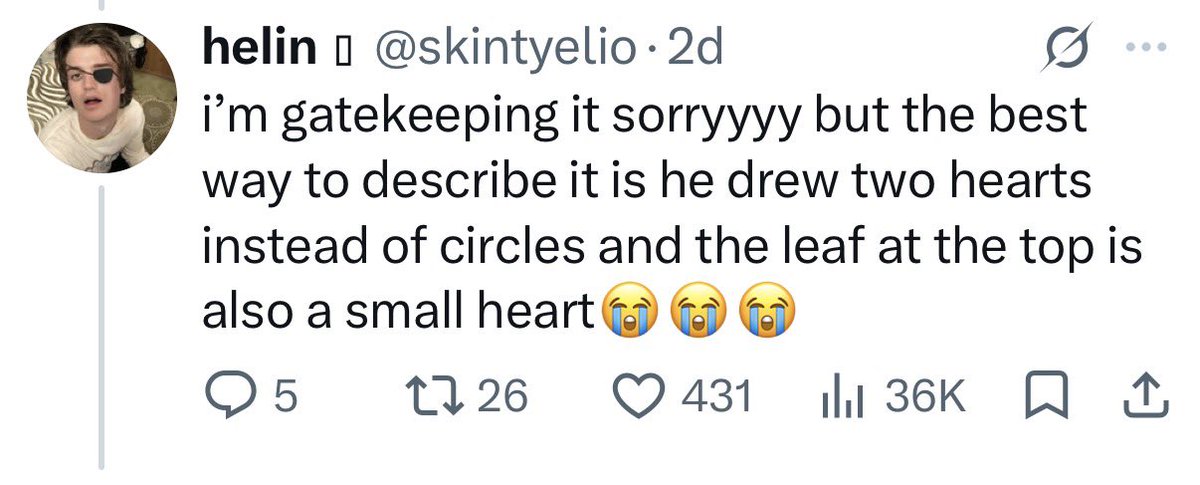 Toasty_Edward's tweet photo. @skintyelio you literally said what it was 😭😭 https://t.co/XHr2ukNX8u
