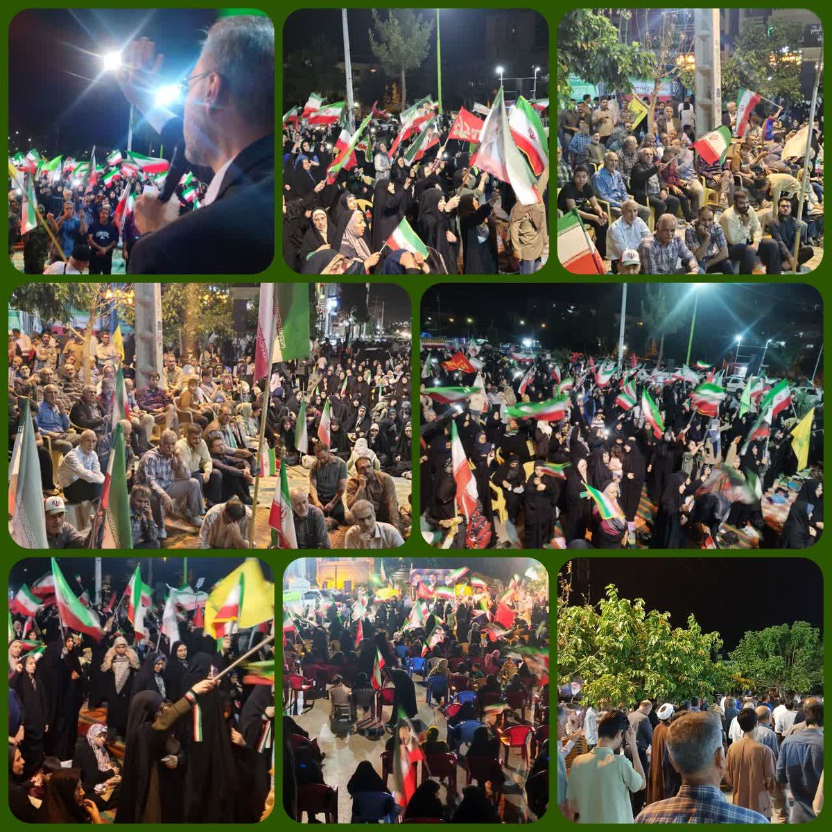 N63gh's tweet photo. وقتی رهبر لب به سخن می‌گشاید، خیابان‌ها به دریای خروشان تبدیل می‌شوند. ما همان نسلِ «هیهات منا الذله» هستیم که تا پیروزی حق، می‌ماند.  
#IranianOnIt 
#خیابان_ایران. https://t.co/wYSlbnoHqY
