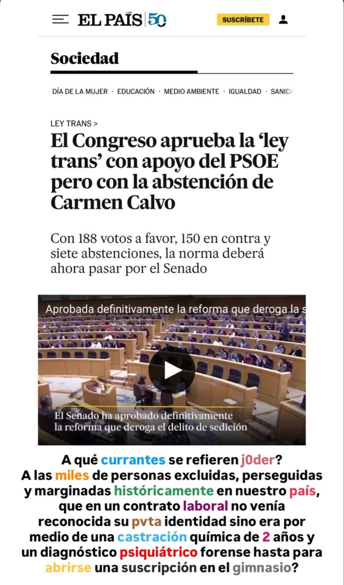 AlbinoEsYo's tweet photo. Los medios consiguen recortar y manipular los discursos e intervenciones, ocultar temas y enfatizar otros, haciendo pensar al personal que hemos desatendido a las clases bajas y al currante medio, porque en definitiva hemos sido los que les hemos puesto ahí con nuestro voto https://t.co/Yj4ZVlG6aF