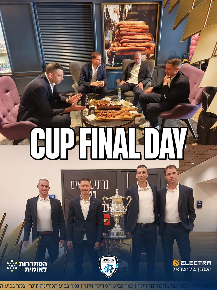 Isr_referees's tweet photo. Cup Final Day 🏆 Pictures  📸 https://t.co/iX0FZzgBfP