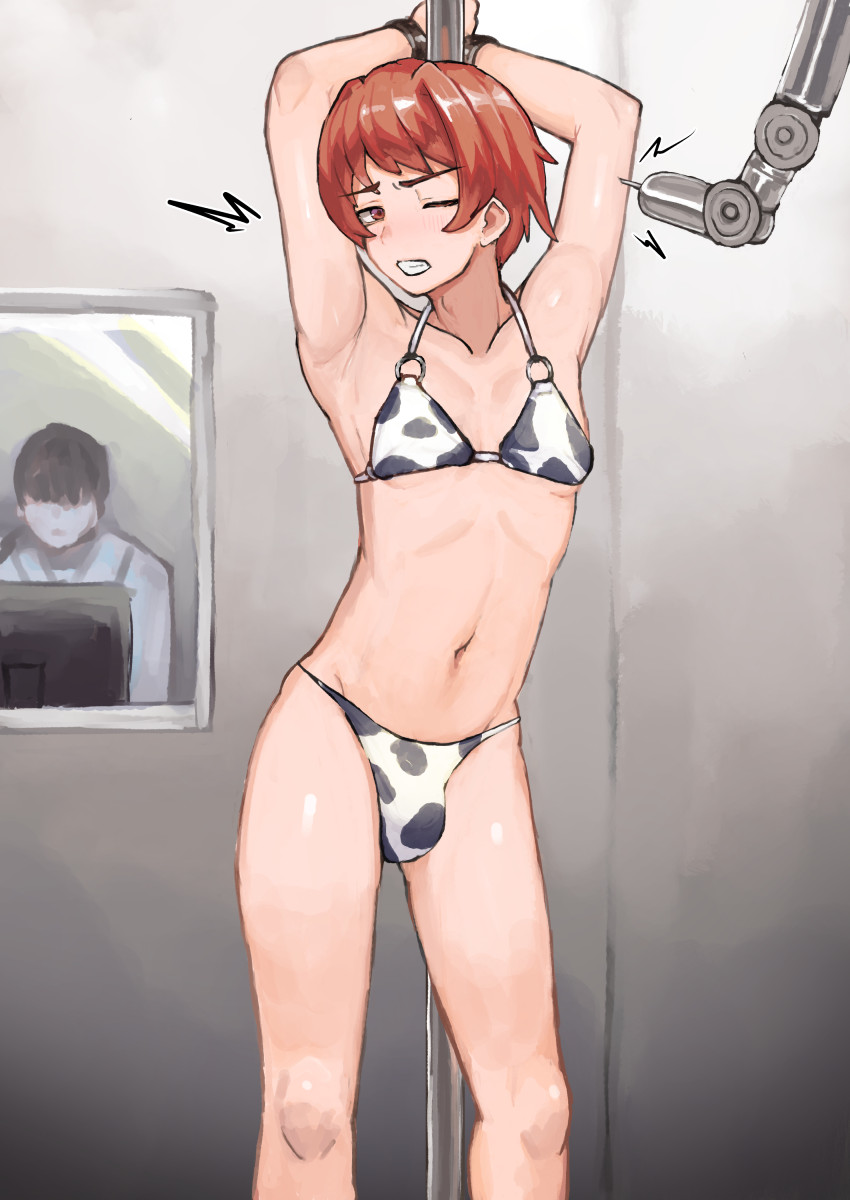NSFW メス牛化♂しながら牛ビキニの耐久試験(牛TF) 