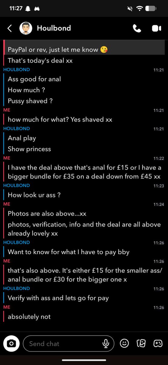 Premiumdaisy_ox's tweet photo. avoid this muppet. houlbound26. 

ignore my pricing mistake, wasn't in the mood for this tool 😂

where's the real men at??😈🔥😉 

snap - daisyydaisyy94 

#buyingcontent https://t.co/xqLkwEDGV9