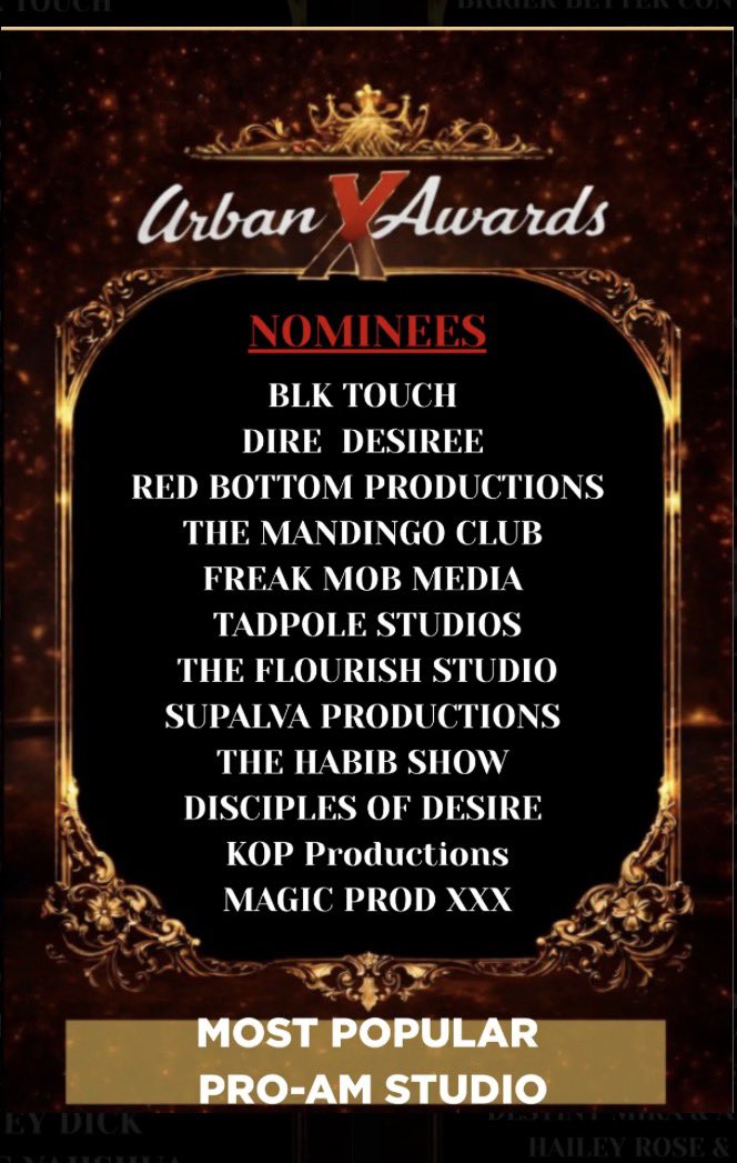 Redbottomprod's tweet photo. Please rock the vote for us! We want to bring @urbanXawards home! https://t.co/WdBeQPisg8 https://t.co/QwoyDWNJcZ
