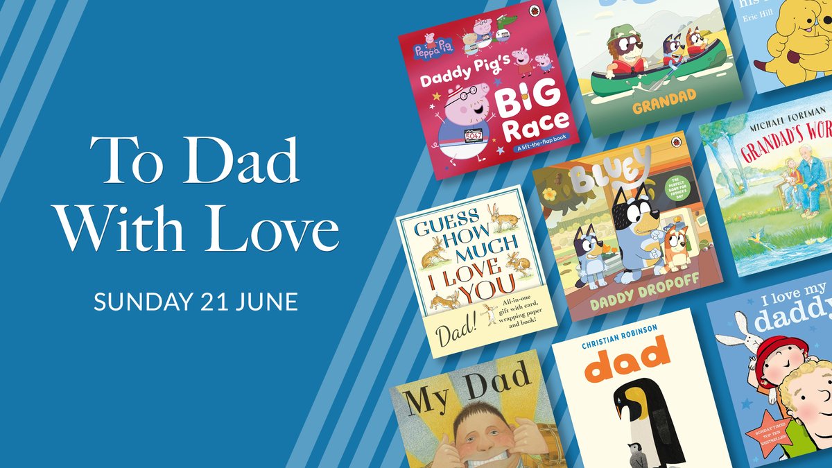 WaterstonesKids's tweet photo. Help your young readers celebrate their loved ones this Father's Day with this marvellous collection of picture books! 

Shop here: https://t.co/hf1dFE0Xjr https://t.co/RRT4yOmjah