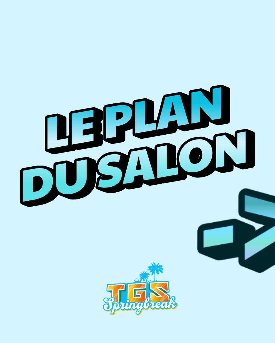 TGSevenements's tweet photo. Découvrez le plan du #TGSSpringbreak !✨
Repérez vos stands préférés, les scènes et toutes les
animations !
Le plan est disponible sur notre site, télécharge-le dès
maintenant :)
🎟️https://t.co/odoAPruv6z
📅13 & 14 juin 2026
📍Diagora Labège https://t.co/peCIuoO6TL