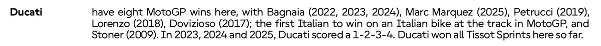 JoshClose7's tweet photo. Mugello really is Ducati's playground. A victory for Aprilia this weekend would be massive!! #MotoGP #ItalianGP https://t.co/y9yCw4kAi7