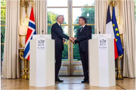 jmc_nonukes's tweet photo. Only 6days after the collapse of #NPT2026🇫🇷and🇳🇴are signing a nuclear alliance #ForwardDeterrence
A striking message to the world: rather than advancing disarmament, states continue promoting nuclear deterrence theory as security policy.
That is how proliferation spreads https://t.co/NkaKMR4imc