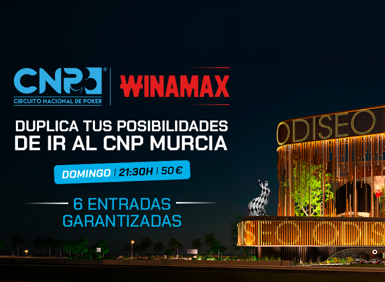 CNP_POKER's tweet photo. ♣️🔥 ¡Primer domingo con el doble de posibilidades! Duplicamos tus posibilidades de sentarte en el Main Event del CNP Winamax Murcia.

🎟 6 entradas garantizadas.

📍 29 junio – 5 julio
Y sí… puedes empezar desde solo 2€. ♣️🏆

@Winamax_Espana @LAROUSH_Events https://t.co/uevMmlV66H