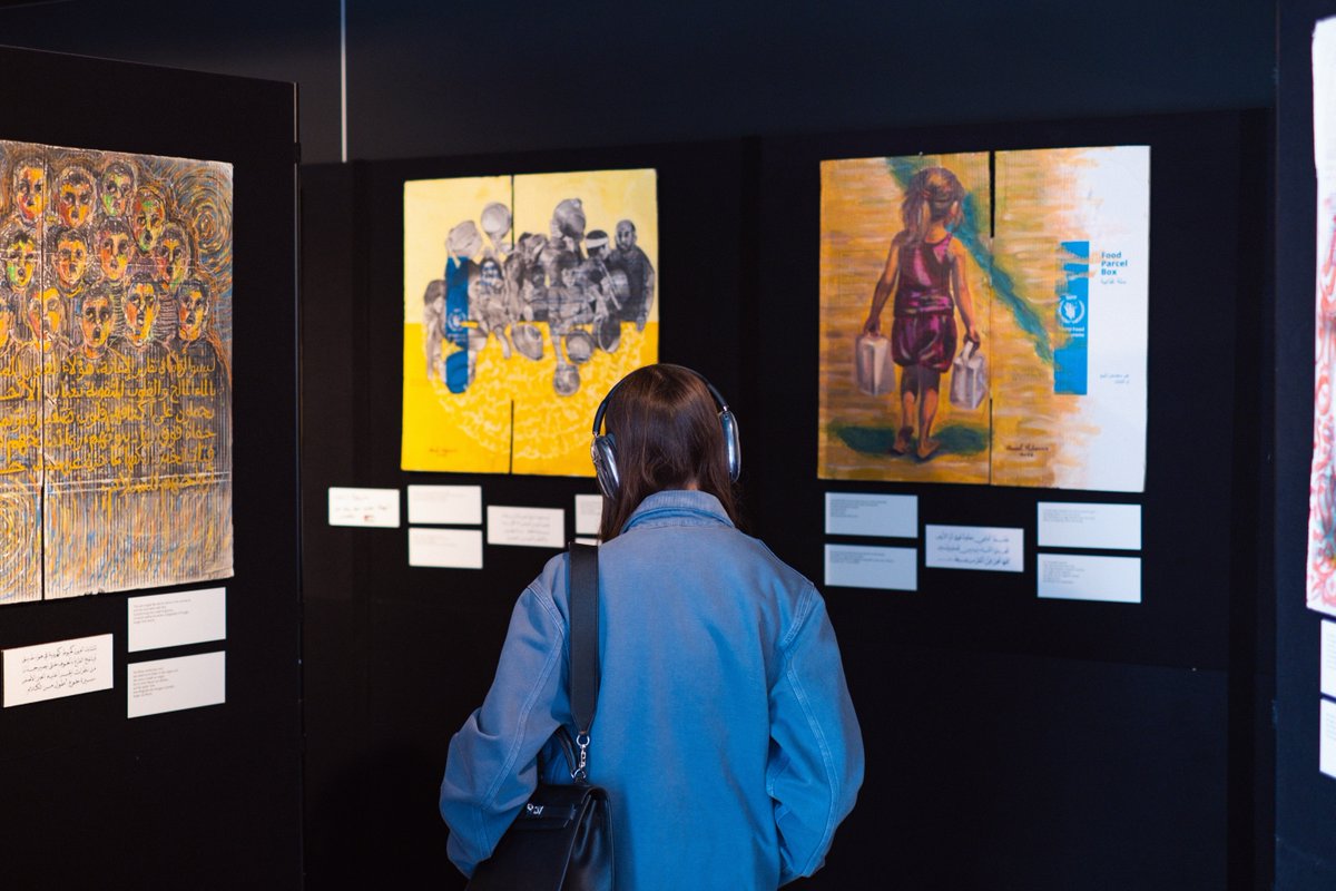 BiIntercultural's tweet photo. "Gaza: itxaropen eta erresilientzia istorioak" 🎨✨
Ahmed Muhannaren artea Gazatik Bilbora / El arte de Ahmed Muhanna llega desde Gaza.

📍 Casilda Parkea
📅 Ekain. 3-7 Jun.
👉 https://t.co/9JVldiG2OO

@WFP_Europe @eu_echo
#Gaza #Bilbao #Erakusketa https://t.co/eSbLeooDOC