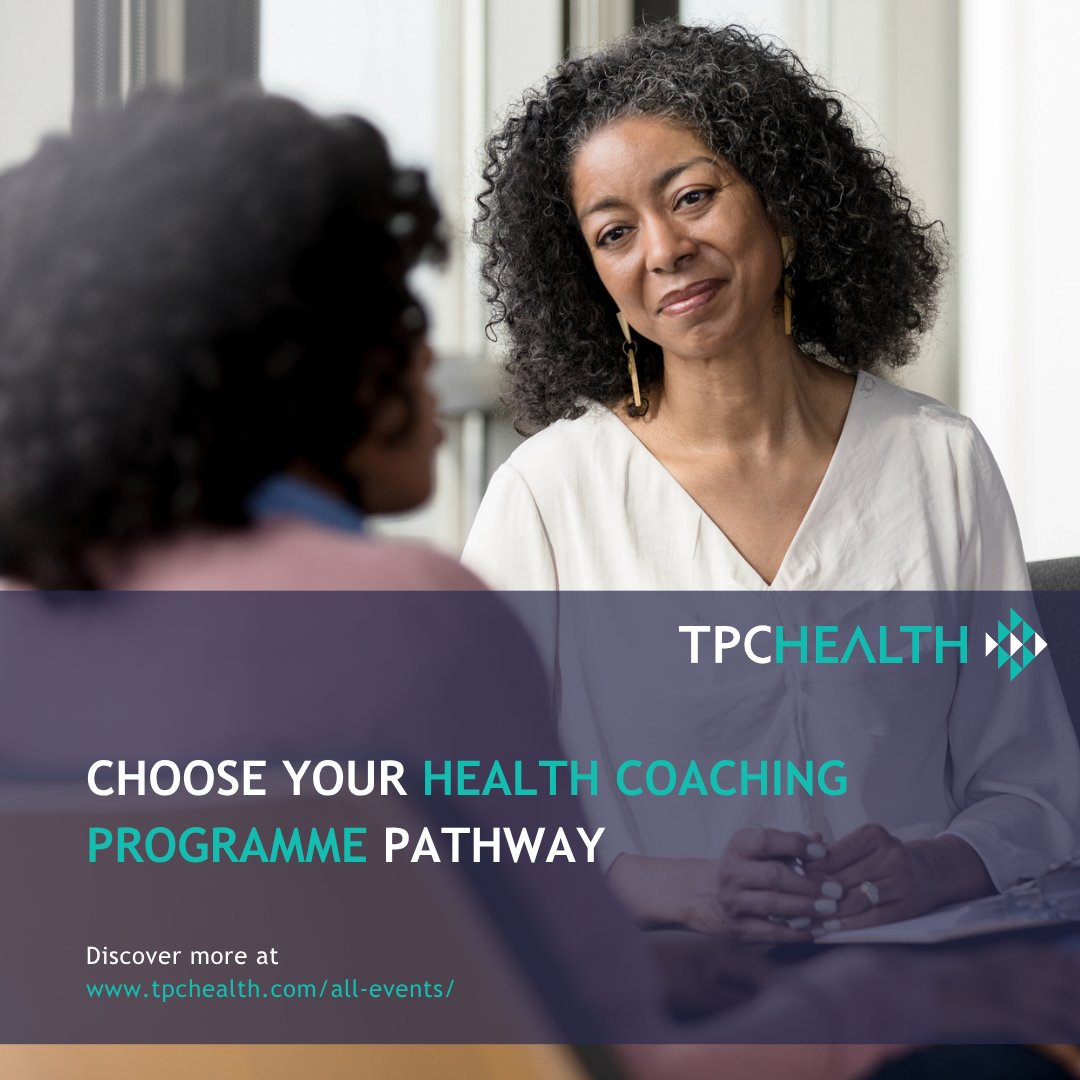 TPCHealth1's tweet photo. June Health Coaching Programmes

Core (2 days) or Accredited (4 days) Health Coaching programmes, both focused on building practical coaching skills for real-world health and care settings.

Register:
https://t.co/w3dlr9YO5U

@AndrewTPC

#HealthCoaching #ProfessionalDevelopment https://t.co/q0XccQ3845
