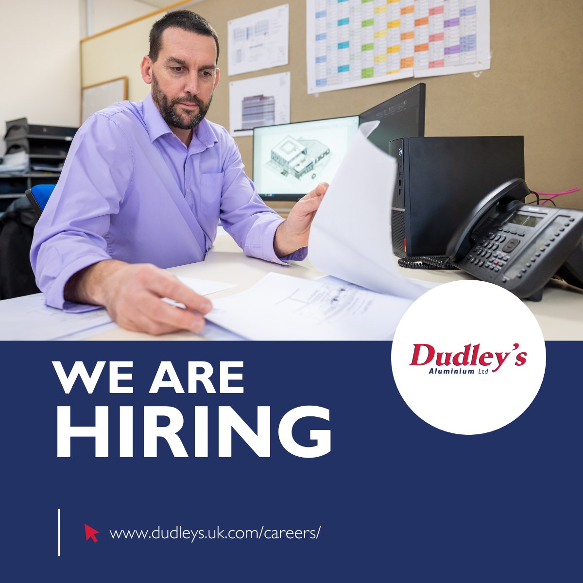 DudleysAlumin's tweet photo. We're recruiting for a key role within the business!

We're looking for an Estimator with experience in the construction industry to join us: https://t.co/8gkIyaqxwa https://t.co/xIQ1ROFq21