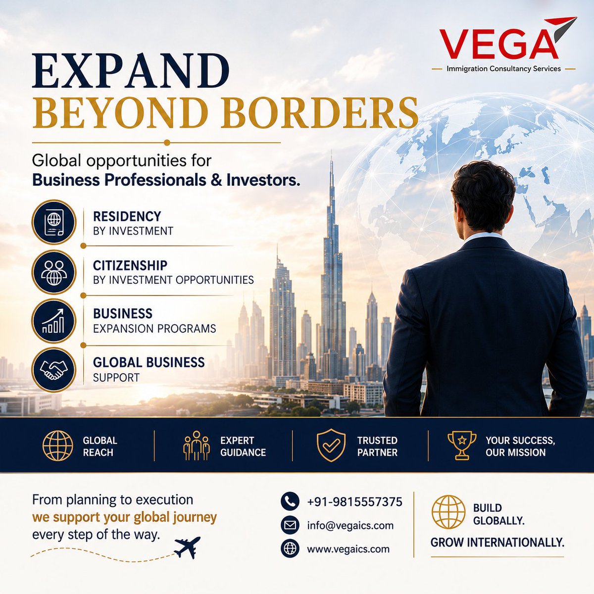 vegaimmi's tweet photo. #Business has no borders — and neither should your #opportunities. 🌍✨

Whether you are an #entrepreneur, #investor, #business owner, or #seniorprofessional, global expansion can open doors to new #markets, #internationalgrowth, and long-term success. https://t.co/rse5BtlfHM