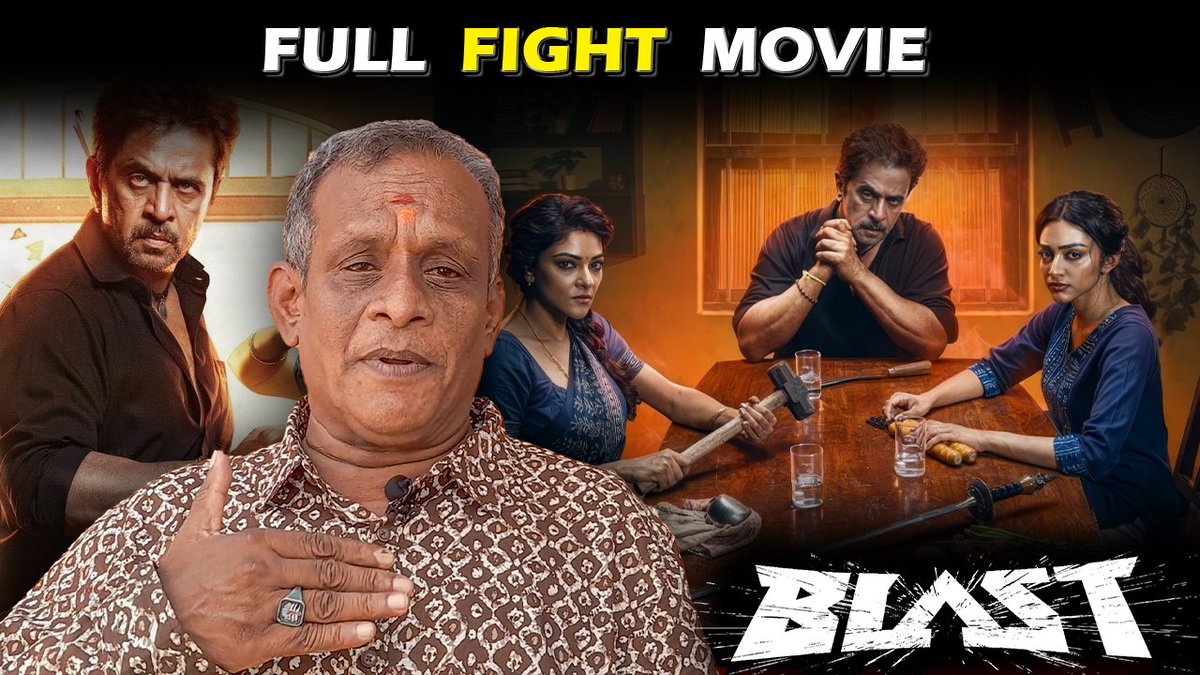 sathyapathitalk's tweet photo. Blast Movie Review  Blast Review  Arjun Sarja Abhirami  Subash K Raj  Sathyapathi Talkies

Video link - https://t.co/6lDpu9SJjI

#Blast #BlastReview @akarjunofficial @PreityMukundan @abhiramiact @highonkokken @arjunchdmbrm @subashraj1197 @Ags_production https://t.co/Iy929rdZQG
