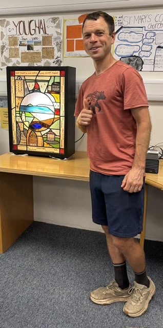 corkcolibrary's tweet photo. Youghal Library staff were delighted to welcome Brian Sampson, American endurance cyclist when he visited Youghal this week. 

Brian is on a global bicycle tour of destinations listed in the book, "1000 places to see before you die."  

We wish Brian safe and exciting travels on this, his 33rd country!

#youghal
#youghallibrary
#livingyoughal
#youghalgreenway
#youghalonline
#youghal4all
#corkcountycouncil
#communityradioyoughal