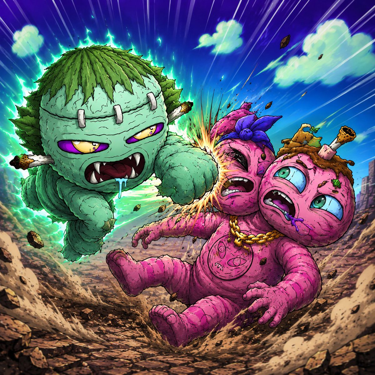 AlienBuddyBuds's tweet photo. ⚔️ ABB ARENA BATTLE RESULT
👽 Fighter 1: @14EmDubYa (ABB #47)
vs
😈 Fighter 2: @ZaThomas42 (ABB #516)
🏆 Winner: @14EmDubYa - Feral Horror

Rewards
@14EmDubYa
🗡 +1 Dagger
💰 +10 ABB Coins
👽 Uglien
🃏 Champion Card

@ZaThomas42
💰 +2 ABB Coins
👽 Uglien

👇 Battle Simulation below

📊 Live Ranking:
https://t.co/AE8jePsJqW

#AlienBuddyBuds forever!