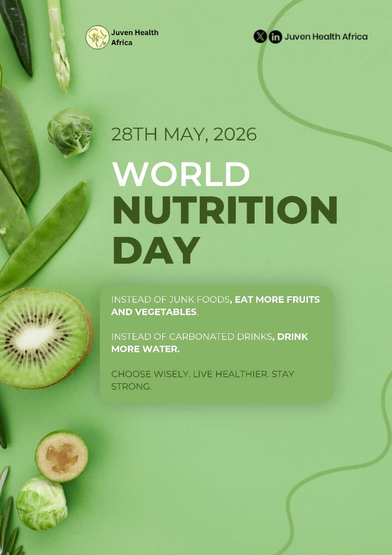 Juven_Health's tweet photo. 🌿 Your health is in your hands.

Not every craving deserves a "Yes"

This World Nutrition Day, let’s make better choices together 💚
Eat more fruits &amp; vegetables 🥗
Drink more water 💧
Reduce junk intake.
Choose health over habits that harm. https://t.co/gsMAtLLh9y