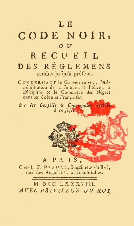 doctroptard's tweet photo. Certes, ce n'est "qu'un" symbole... Mais le Code Noir n'avait plus sa place dans les textes officiels de la République.
-
Son abrogation, aujourd'hui, à l'unanimité par l'@AssembleeNat, près de 180 ans après l'abolition de l'esclavage, était nécessaire.
-
Dans l'attente de l'examen de cette abrogation par le @Senat, on ne peut que se réjouir de ce positionnement sans ambiguïté du Parlement et des autorités politiques françaises.
-
Nous reviendrons prochainement ici pour présenter la création d'une chaire @UNESCO_fr à l'@uvsq autour de l'esclavage transatlantique.
-
A suivre (car encore beaucoup de travail !)...