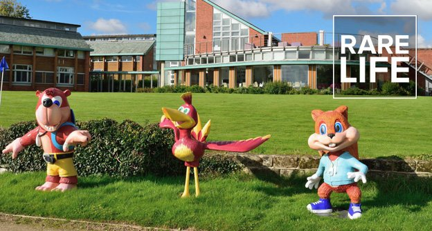 BadSmashDay's tweet photo. @CacodemonThe I remember they moved it to Rare's Headquarters, along with the Banjo and Kazooie ones. I reckon it's still there to this day. https://t.co/r1VwTbyVKV