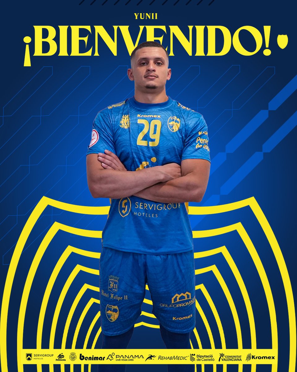 peniscolafs's tweet photo. 🆕 ¡𝐁𝐢𝐞𝐧𝐯𝐞𝐧𝐢𝐝𝐨 𝐝𝐞 𝐧𝐮𝐞𝐯𝐨, 𝐘𝐮𝐧𝐢𝐢!

🔙 El pívot hispano-marroquí regresa al Servigroup Peñíscola para formar parte de la primera plantilla 2026/27.

⚽ Cedido las dos últimas temporadas en Málaga y Alzira. 

¡A por todas! 💪 https://t.co/fMMjo5uAbv