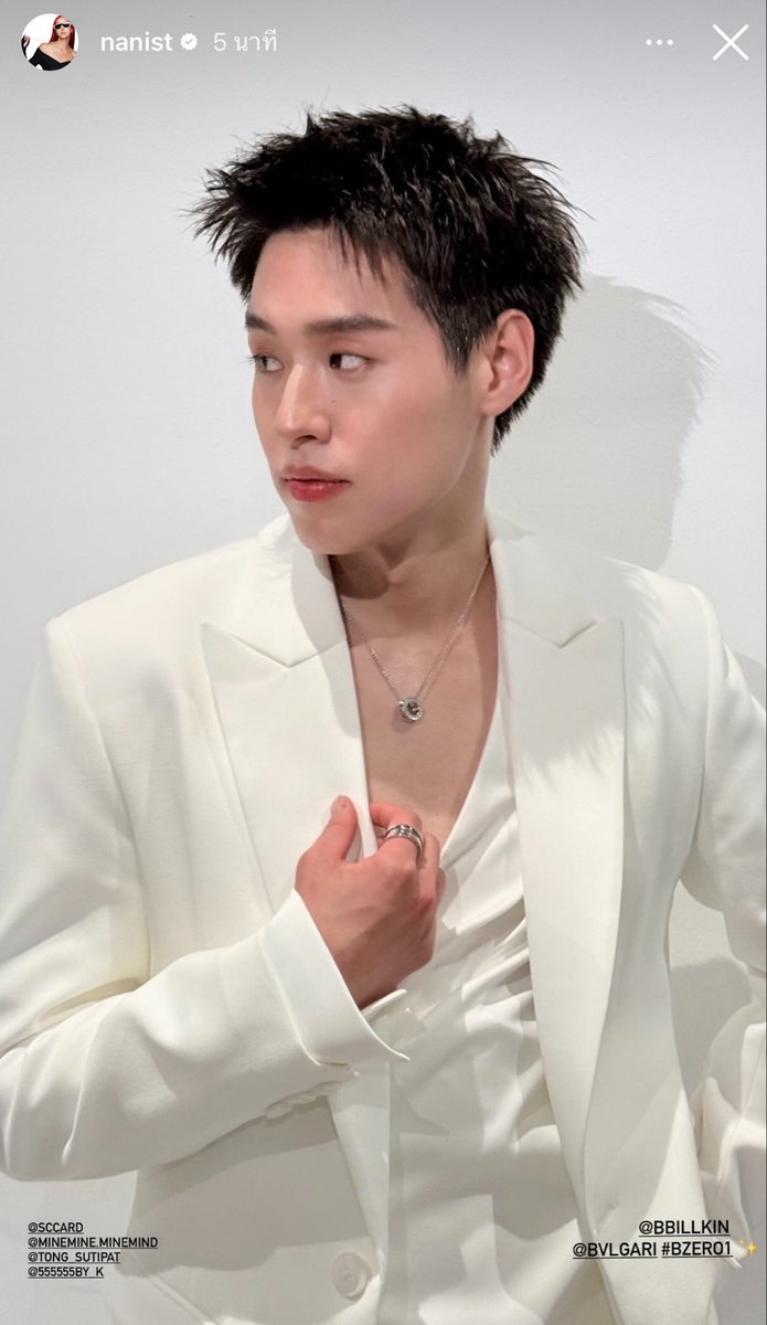 kkhunlu's tweet photo. โหหห บิวกิ้นหล่อมากกกกก 

#NeVoxBillkin  
#bbillkin https://t.co/u72bwUAGiX