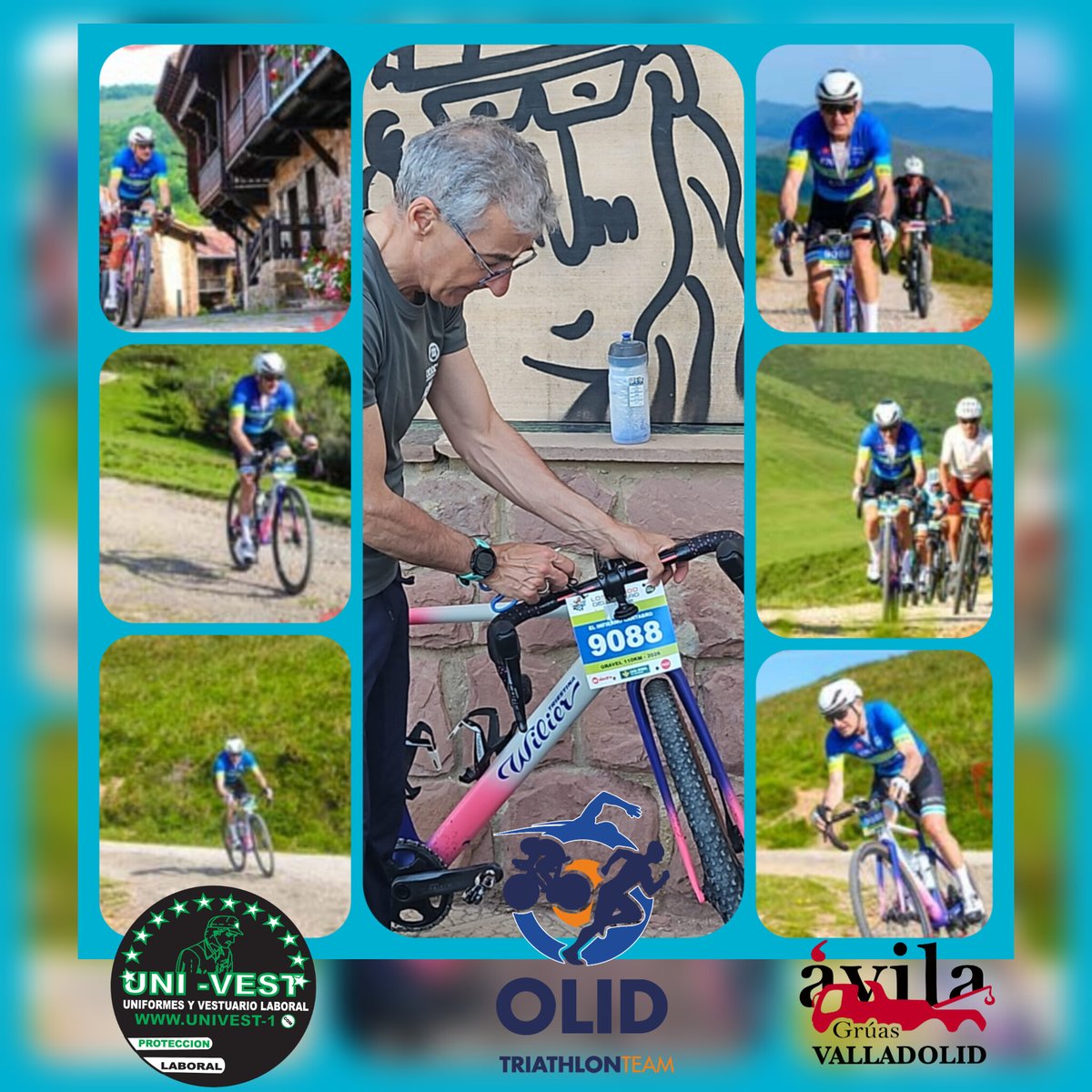 OlidTeam's tweet photo. Segundo en su categoría finalizaba nuestro compañero Luis Galguera en la modalidad gravel del infierno cántabro “Los 10.000 del El Soplao”.
#elsoplao #gravel #los10000delsoplao #bike #cycling #triatlon #triathlon #triathlontraining #grúasávila #univest_valladolid @OlidTeam https://t.co/QpWKbCx38U